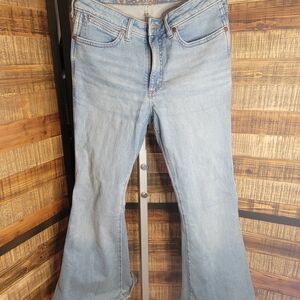 Light Blue Flared Women's Jeans